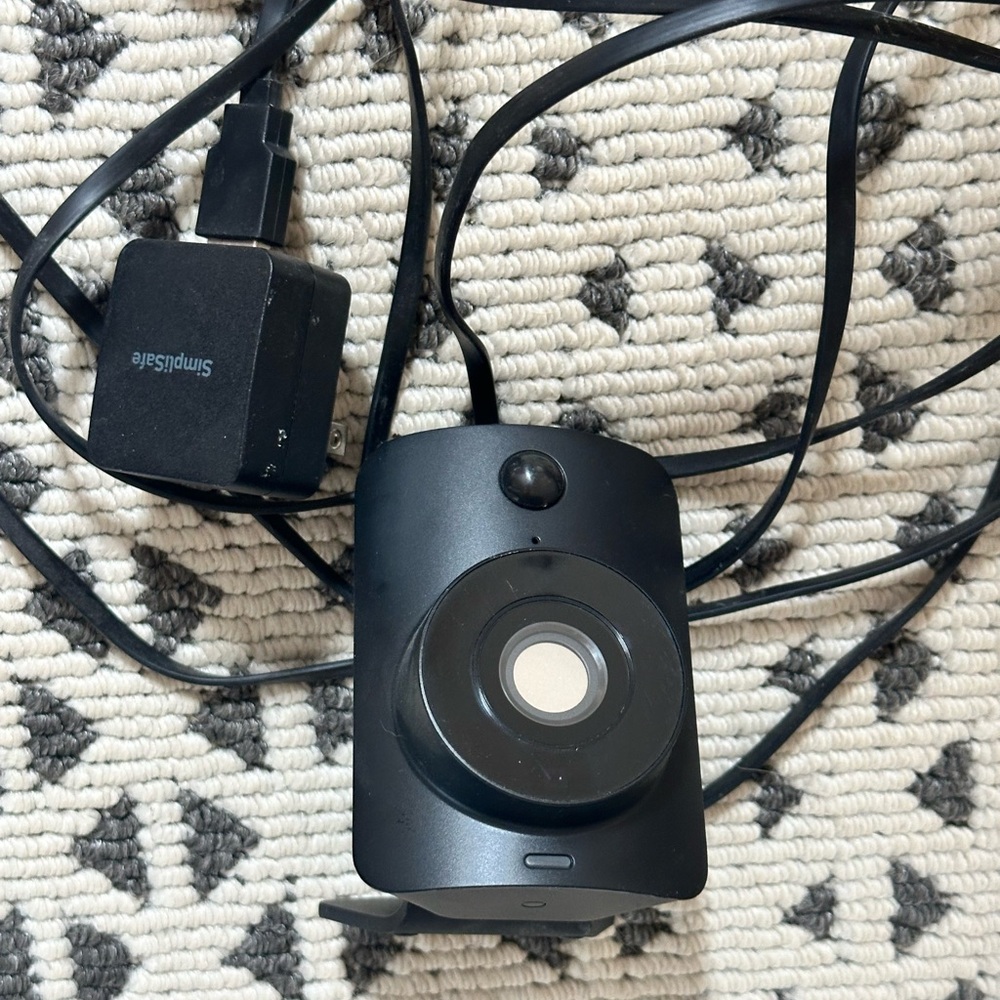 SimpliSafe Black Security Camera